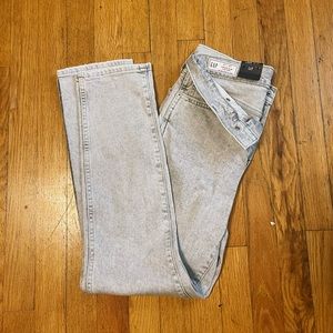 Gap Vintage Slim High Rise Jeans Light Grey 27/4R Women’s NWT